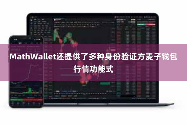 MathWallet还提供了多种身份验证方麦子钱包行情功能式